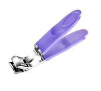 Cortero de uñas en ángulo, Fingernail Clipper - Limpiador de uñas de servicio pesado,Herramientas de cuidado personal contra el estribo, recortador de uñas para preparación de viajes, manicura en el h
