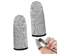 Cortes Con Cunas De Dedo Resistentes A Corte - Kit De Mangas De Pulgar Protectores, Guardias De Seguridad De Punto Duraderos | De Envoltura De Mano Reutilizables Para Herramientas De Corte D