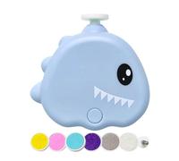 Cortes de uñas eléctricas para perros, molino de reinicio | Ajustable 3 Modi 40 dB Dinosaurio Forma Loop de uñas eléctricas, Low -fragancia inalámbrica Gentle Foster Tool para cachorros gatitos a la m