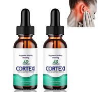 Cortexi - Gotas de apoyo auditivo - Ayuda con la salud del tímpano, gotas para los oídos Cortexi, promueve la claridad auditiva, apoya la audición saludable, aceite de oliva de grado médico para cera