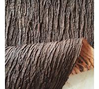 Corteza de árbol artificial de poliuretano de 7.8 x 19.7 pulgadas, para pilares, tuberías, postes de luz de calle, envoltura de simulación, decoración de interiores y exteriores, tronco de árbol,