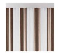 Cortina Acudam Lisboa Puertas Cristal Marrón Exterior PVC Aluminio 90 x 210 cm