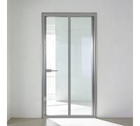 Cortina Aislante Magnética 62 x 188 cm Cálida, a Prueba de Viento e Insonorización Cortina de Puerta Aislante Térmica Cierre Automático para Sala Estar Cuarto Baño Balcón, Gris