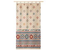 Cortina alpujarreña con trabillas ROMBOS Nº58 de 140x260 cm, de Lanovenanube