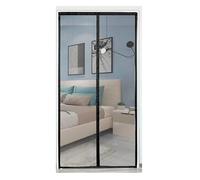 Cortina antimosquitos, puerta con mosquitera magnética de alta gama, partición cifrada for dormitorio doméstico, ventana personalizada en verano para Puerta de Balcón(Height230,Width160)