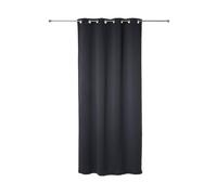 Cortina atmosphera gris oscuro gris 260 x 140 cm