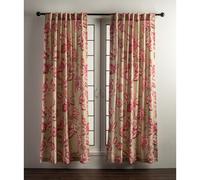 Cortina Bowral 100 % algod n de Maison d' Hermine. Dos paneles para salas de estar, dormitorios y oficinas. Confeccionada con dobladillo para var