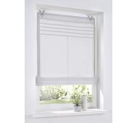 Cortina colgante, estor de colores varios, 45, 60, 80, 100 x 140 cm, tela, weiss, ca. 60 * 140 cm