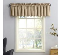 Cortina con bolsillo para varilla de bajo consumo Sun Zero Barrow, cenefa individual