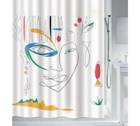 Cortina DE BAÑO Faces - 100% Poliester - 180X200