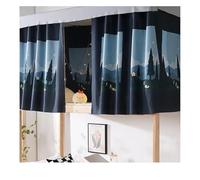 Cortina de Cama Litera Cortina a prueba de polvo con protección ligera | Mosquitera for decoración de literas superiores/inferiores(Color 6,W200 X L135cm (3pcs))