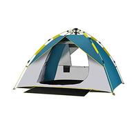Cortina de Campamento Impermeable Desde Senderismo Cortinas automáticas Cortinas de Doble Capa Cortinas de Viaje Playa 4 Temporadas para 2-3 Personas al Aire Libre Familiar