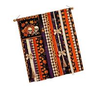 Cortina de cinta de pared de otoño, decoración de entrada con borlas de Halloween, telón de fondo de puerta en para áreas de exhibición del hogar de temporada, cortina de telón de fondo de de de