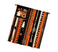 Cortina de cinta de pared de otoño, decoración de entrada con borlas de Halloween, telón de fondo de puerta en para áreas de exhibición del hogar de temporada, cortina de telón de fondo de de de