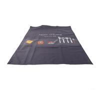 Cortina de cubierta de armario de cocina para prevención de polvo y humo de aceite - Cortina de puerta de armario de poliéster sin perforar, 50 x 70 cm, blanco o gris (MGL004)