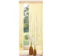 Cortina de Cuerda, Cordones 20303, 20303, Amarillo, HxB 250x145 cm