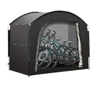 Cortina de depósito Bicicletas: Cobertura Protectora en Tela Oxford, Estructura Resistente | Refugio portátil, solución espaciosa para Equipos de Campamento, Accesorios de jardín, armari