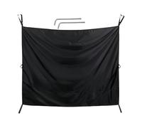 Cortina De Ducha para Puerta Trasera De Coche,Cubierta De Privacidad para Furgoneta Camper | Separador De Privacidad con Cortinas para Coche,para Eventos Exteriores, Playa, Viajes, Camping, Tailgate