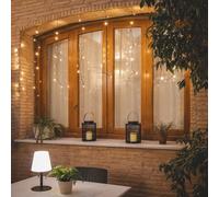Cortina de Guirnaldas LED 3m Short Negro