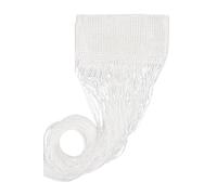 Cortina de hilos elegante para puertas y ventanas, panel divisorio para habitaciones y habitaciones, 100 x 200 cm, color blanco