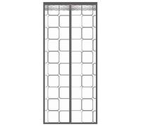 Cortina de Invierno Transparente 120x220CM, Cortina Termica Puerta Cierra AutomáTicamente Instalación Adhesiva Completo MagnéTico Cortina, para Dormitorio, Cocina - A
