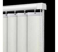 Cortina de Listones Verticales,Persianas Verticales para Ventanas Interior,Cortina Lamas Verticales Translúcida/Cierra la luz y Reduce la Temperatura,Personalizables,Ancho x Alto (50cm x 250cm)