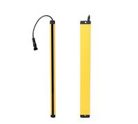 Cortina de luz de 18 x 35 APS18-12/1440, dispositivo de seguridad de rejilla fina, 24 V CC, sensores fotográficos, distancia de 2 m(APS18-1440,NPN NC)