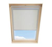 Cortina de oscurecimiento Compatible con Ventana de Techo VELUX S08 / 608, Beige