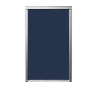 Cortina de oscurecimiento fácil de Instalar, Fabricada para VELUX CK04, Azul Marino. Instalación rápida y sin Necesidad de taladrar.