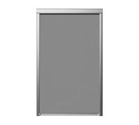 Cortina de oscurecimiento fácil de Instalar, Fabricada para VELUX MK08, Gris. Instalación rápida y sin Necesidad de taladrar.