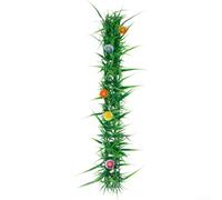 Cortina de Pasto Sintético Recortable para Bodas(5×60cm) | realista con flores, aspecto natural vibrante, para ideal para embellecer patios y balcones