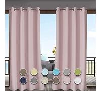 Cortina de privacidad para exteriores, 360 x 200 cm, resistente al viento, impermeable, para balcones, pérgolas, terrazas y cenadores, protección UV, pantalla color crema