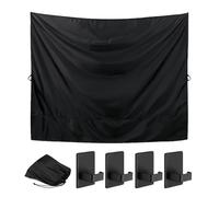 Cortina de privacidad para puerta trasera de vehículo | Cabina de vestir grandes vehículos con ganchos magnéticos,Parasol ocupante reutilizable para viajes en camping-Car SUV Van Familiar