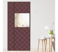 Cortina de puerta aislante magnética Autoadhesiva Sin Taladrar 85x205cm