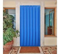 Cortina de puerta con aislamiento térmico, lámina insonorizada de algodón resistente, manta de barrera de ruido para cubierta de puerta, protección impermeable contra el frío para sala de estar