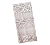 Cortina De Puerta De Encaje Retro Francés Filtrado De Luz De Privacidad Transparente Decoración Del Hogar De Poliéster Para Sala De Estar Dormitorio Cortinas De Puerta Delantera De Encaje Para De