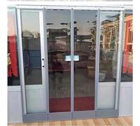 Cortina de Puerta de PVC Transparente, Cortina de puerta con tiras de PVC for refrigeración, transparente, varios tamaños(0.5x2.2m)