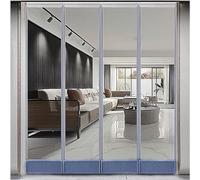 Cortina de Puerta de PVC Transparente, Cortina de puerta de tiras de PVC transparentes, varios tamaños(0.4x2.6m)