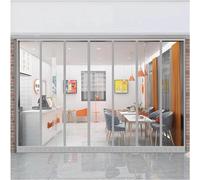 Cortina de Puerta de PVC Transparente, Cortina de tiras de PVC transparente for puerta, varios tamaños(0.5x2m)