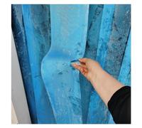 Cortina de puerta de tiras de PVC para cámara frigorífica o congelador, cortina de tiras transparentes, impermeables, de vinilo resistente, panel divisorio (90 x 170 cm/35,4 x 66,9 pulgadas)
