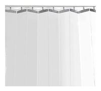 Cortina de Puerta de Tiras de PVC Transparente de 2 mm de Grosor, Plegable, Resistente al Viento y al Polvo, para congeladores, almacenes y cocinas comerciales.