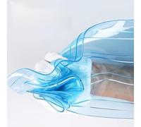 Cortina de Puerta de Tiras de PVC Transparente - Tiras de Vinilo antiadherentes e Impermeables para congeladores, cámaras frigoríficas y almacenes 1,05 x 2,3 m - Ideal para Catering y contro