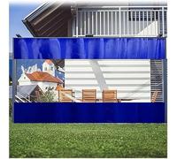 Cortina de puerta de vinilo impermeable para exteriores con panel de lona transparente, paredes laterales portátiles de PVC para toldo de tienda de campaña, partición de garaje, diseño fácil de
