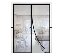 Cortina de puerta magnética con aislamiento térmico, cubierta para puerta de patio, cierre automático, se adapta a puertas de hasta mantener calientes en invierno fresco en verano para aire