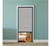 Cortina de puerta plegable de panal para puerta corredera invisible, ideal para dormitorio, cocina, baño