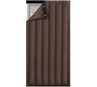 Cortina de Puerta súper silenciosa y Transpirable de 80 × 210 cm, Puerta con Pantalla magnética, Impermeable, protección contra el frío, a Prueba de Viento, Puerta divisoria, Ventana transpa