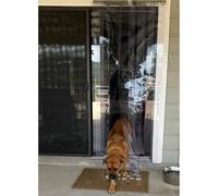 Cortina de PVC para congelador, impermeable, de vinilo, para puerta, tiras aislantes para uso industrial y residencial, 75 x 210 cm, fácil de instalar, eficiencia energética