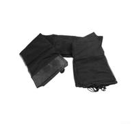 Cortina de Red Negra para Gazebo 300x300cm Viento Cortina de(Black) | espacioso 300x300cm, para ideal reuniones para amigos, malla transpirable, sombra cómoda