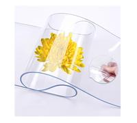 Cortina de Tiras ，Cortina de Puerta de PVC Transparente de Plástico ，para Puerta de Cámara Frigorífica, Almacén, Refrigerador de Supermercado， Duradero(75x250cm/29.53x98.43in)