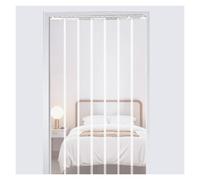 Cortina de Tiras de PVC, Cortina de Puerta de Tiras de Vinilo de PVC de Alta Resistencia - Persianas Verticales Flexibles para Puertas de congeladores, almacenes, garajes y cámaras frigorífi